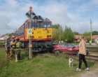 Kisiklott a csabai vonat, riasztották a rohammentőket 🚨