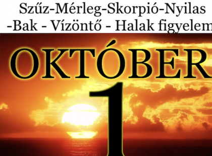 Óriási változást hoz a MAI nap! Kos - Bika - Ikrek-Rák-Oroszlán-Szűz-Mérleg-Skorpió-Nyilas-Bak - Vízöntő - Halak figyelem!Hatalmas változást hoz a MAI nap!MAI horoszkóp (SZERDA)