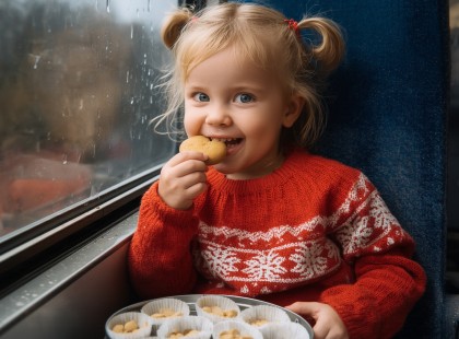 ? A vonaton egy kislány ellopta a kekszeimet, és közvetlenül előttem rágcsálta őket: de amikor a kekszek elfogytak, valami egészen váratlan történt