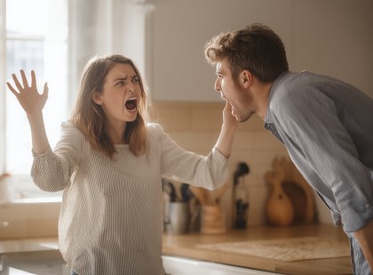 Miért mertél cipőt venni anélkül, hogy megkérdeztél volna engem? ? — robbant ki András, aki már fél éve munka nélkül tengődött.