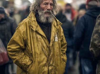 90 évesen hajléktalannak öltöztem, és beléptem a saját boltomba: nem hiszed el, ki fogta meg a kezem…