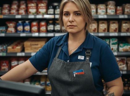 Egy vásárló kigúnyolt, amiért pénztárosként dolgozom az élelmiszerboltban – percekkel később keservesen megbánta!