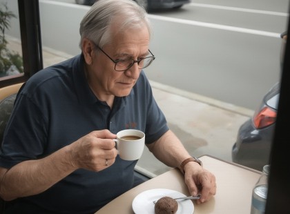 Minden vasárnap húszezret hagyott az asztalon… aztán kiderült, ki ő valójában” ?☕