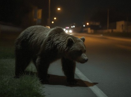 Rendőrségi riasztás Miskolcon: medve tűnt fel a városban