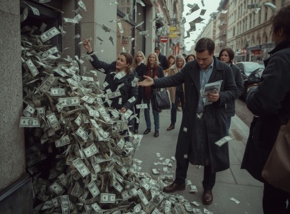 ATM-hiba: pénzeső zúdult az emberekre