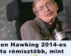 Stephen Hawking 2014-es jóslata rémísztőbb, mint valaha 😞 Óriási veszélyre figyelmeztetett.