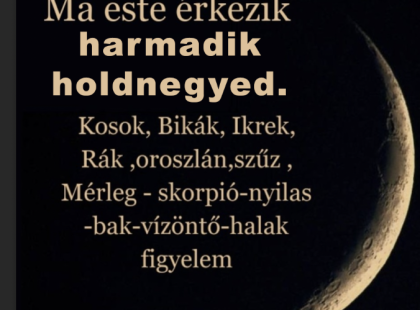 A Mai UTOLSÓ HOLDNEGYED egy nagy zsák pénzt hoz ennek a 6 csillagjegynek!