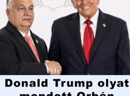 Donald Trump olyant mondott Orbán Viktorról, hogy azt még Magyar Péter is megirigyelné ‼️