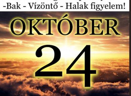 Komoly változást hoz a mai nap! Kos - Bika - Ikrek-Rák-Oroszlán-Szűz-Mérleg-Skorpió-Nyilas-Bak - Vízöntő - Halak figyelem!Hatalmas változást hoz a mai nap!Mai horoszkóp (PÉNTEK)