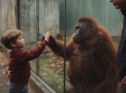 A kisfiú, aki hat hónapig nem szólt egy szót sem – míg egy orangután meg nem szólította a lelkét ??