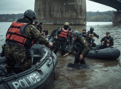 Rettenetes tragédia a Dunán: tizenegyen zuhantak a vízbe – egy ember meghalt, három eltűntet még keresnek