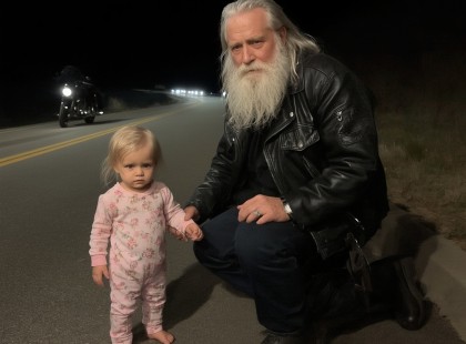 A motoros és a kislány az autópályán – egy éjszaka, amit senki sem felejt el