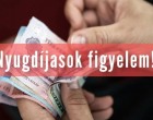💥 Új fordulat a 14. havi nyugdíjnál: sok 65 év feletti kimaradhat az első kifizetésből