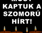 – éjszaka örökre lehunyta szemét… Most kaptuk a szomorú hírt !hatalmas név távozott közülünk!