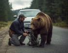 Így szabadítottam ki egy medvét a hálóból – és ekkor történt a csoda