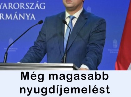 Még magasabb nyugdíjemelést jelentett be Gulyás Gergely! ???? Februárban érkezhet a 14. havi nyugdíj első részlete! ?