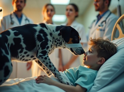 A kisfiú, aki a barátja karjaiban talált erőre