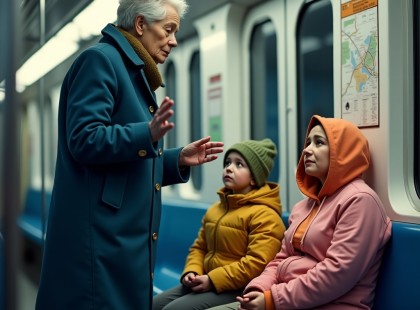 Egy idős nő leszidott a metrón — de egyetlen mozdulatom mindent megváltoztatott