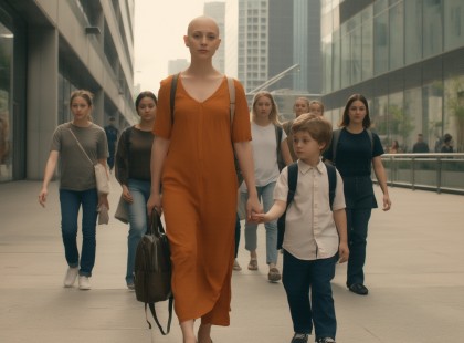 Az emberek nevettek az anyám kopasz fején, de én tettem valamit, amitől mindenki elnémult…