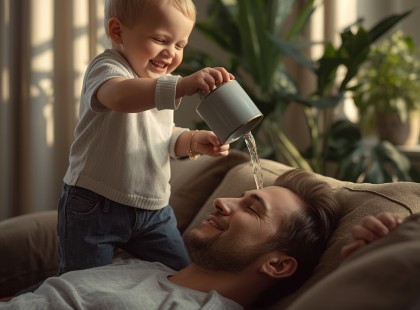 ? A kisfiam rám zúdított egy bögrényi vizet – csak később derült ki, hogy ezzel az életemet mentette meg!