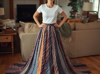 ? A mostohaanyám elpusztította a szoknyát, amit az elhunyt apám nyakkendőiből készítettem – de még azon az éjszakán a karma bekopogtatott az ajtónkon