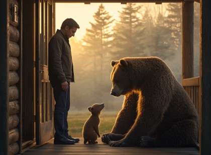 A medve ajándéka ... Az erdő törvénye és az ember szíve