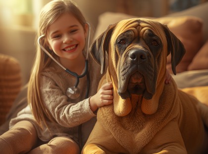 Az állatorvos nem akarta elhinni, amit látott: egy kislány puszta szeretetével nyugtatta meg az óriási dán dogot ?