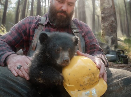 A férfi megállította a munkát… mert valaki a bozótban segítségért sírt