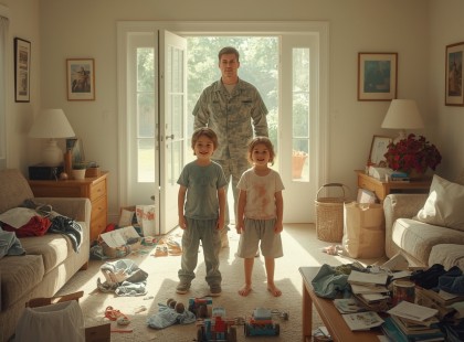 ? Otthon várta a káosz, a gyerekei könnyei és a htelcsapda – A katona döntése a végén mindenkit sokkba ejti!