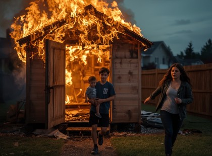 13 éves magyar fiú mentett ki egy kisgyermeket a lángoló fészerből – amit másnap kapott, arra senki sem számított