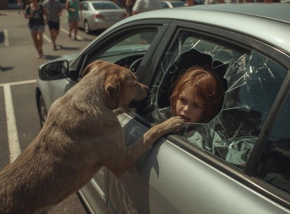 Betörte az ablakot, hogy megmentsen egy gyereket – de a valódi történet csak ezután kezdődött…