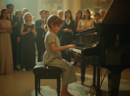 A lány, aki megszólaltatta a csendet