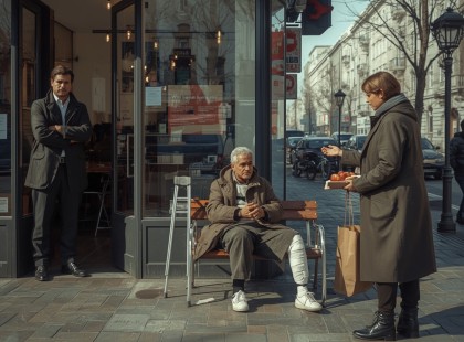 Ételt adott egy hajléktalannak, ezért rúgták ki – másnap olyan történt, amire senki sem számított