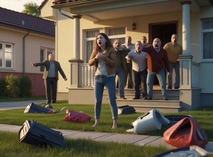 A gyepre hajították az életemet — és nem tudták, hogy a ház az én nevemen van