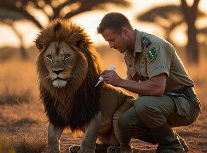 Paraziták ették élve az oroszlánt… a magyar őr döntése pedig mindenkit sokkolt ??