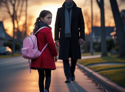 Feketébe öltözött idegen követte – a 7 éves Dóra elképesztő lélekjelenléttel reagált