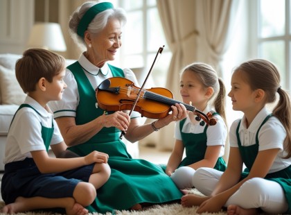 A szeretet hangja: így törte át egy idős dadus a gyerekek némaságát