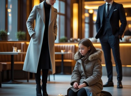 Lenézte a kislányt – de nem számolt azzal, ki áll mögötte…