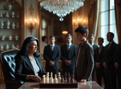 Az a pillanat, amikor a szegény fiú mattot ad a gőgnek