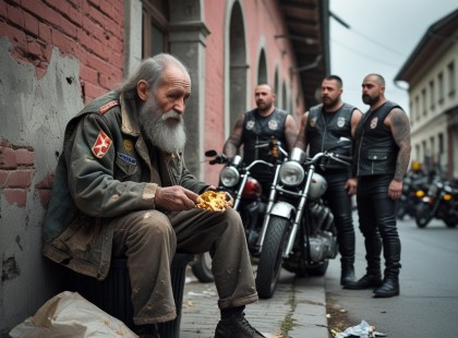 ? Sokk és csend: A motoros banda tudta, hogy kemények… de amit az öreg veterántól láttak, az őket is térdre kényszerítette!