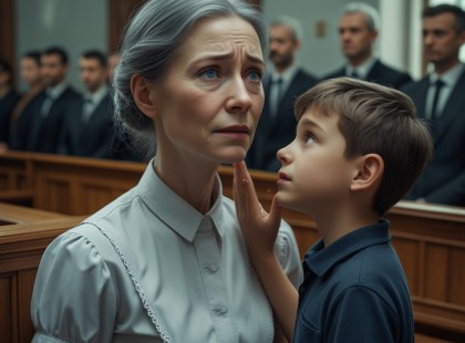 A bíróságon sírva omlott össze… aztán a kisfiú kimondta az igazságot, amit senki sem mert!