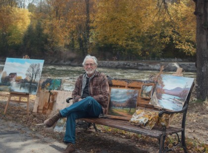 Csak egy festő voltam a parkban… aztán jött egy kislány, és vele együtt a csoda