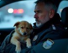 A rendőr csak segíteni akart. A kutya viszont megmentette az ő életét