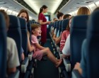 Egy kisfiú rugdosta a nő ülését a repülőn – az anya megjegyzése után a teljes kabin ledermedt