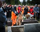 Utolsó útjára kísérték Lehoczki-Spider Lászlót..amit a kutyája tett.. szerencsére levideózták..videó lent
