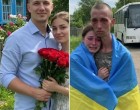 Két év fogság után tért haza az ukrán katona