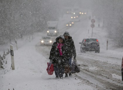 Havazik Magyarországon! Már 5 cm hó esett