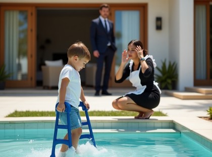 Évekig azt hitték, soha nem fog járni. Aztán egy nap az apa meglátta a fiát a vízben…