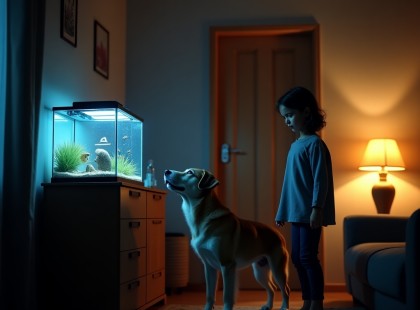 A saját kutyámat akartam elzavarni, amiért fellökte a lányomat – de amit ezután láttam, mindent megváltoztatott