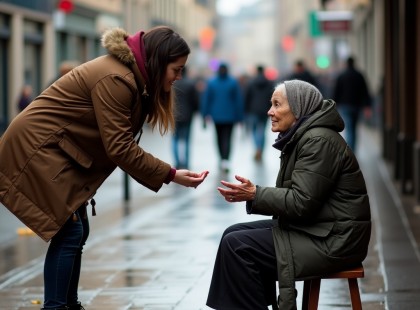 Egy idős nő néhány szava megmentett egy fiatal életet – döbbenetes, mi történt volna, ha hazamegy